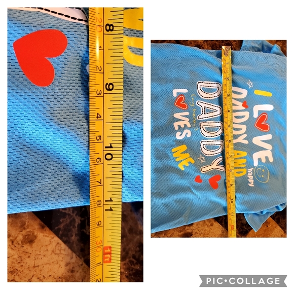 Blue Polyester Dog Shirt with sleeves XXL - Picture 5 of 7